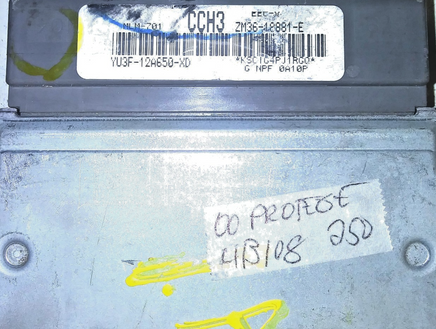 YU3F-12A650-XD ecm ecu computer 2000 Mazda Protege