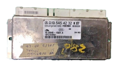 019 545 42 32 Mercedes C230 or C280 1997-2000 abs computer module