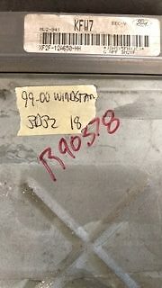 XF2F-12A650-HH Ford Windstar 1999-2000 ecm ecu computer **TESTED GOOD**