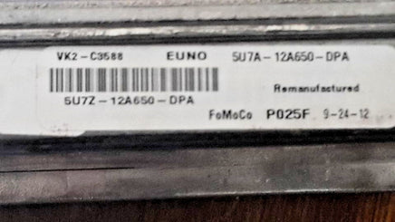 5U7A-12A650-DPA Ford Econoline Van 2005 ecm ecu computer  **TESTED GOOD*