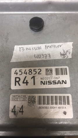 NEC011-067 ECM ECU computer 2013 Nissan Frontier