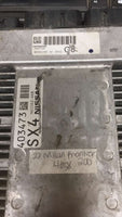 NEC062-668 Nissan Frontier 2022 ecm ecu computer