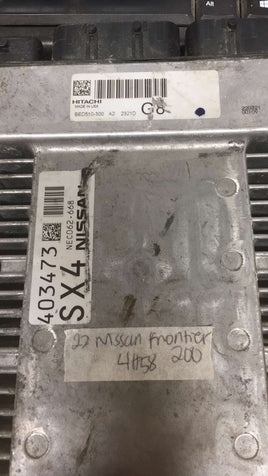 NEC062-668 Nissan Frontier 2022 ecm ecu computer