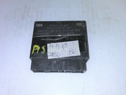 2014-2019 BMW X3 park aid assist control module 66.33-9 350 707