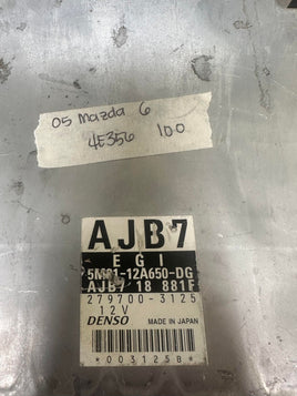 5M81-12A650-DG Mazda 6 ecm ecu computer 2005