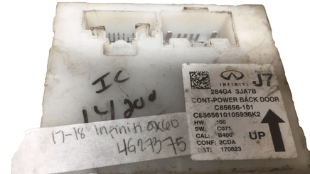 284G4 3JA7 Nissan Infiniti tailgate control module 2017-2018 - Swan Auto