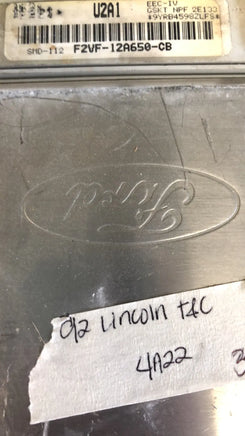 1992 Lincoln Continental ecm ecu F2VF-12A650-CB