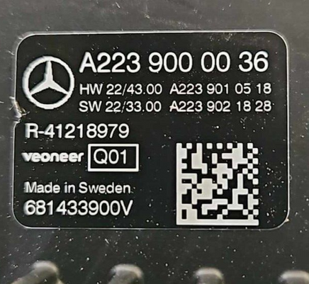A223 900 00 36 Mercedes-Benz C300 2022-2025 front camera