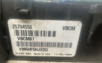 25794556 Pontiac Grand Prix or Buick Lacrosse Body control module 2005-2008