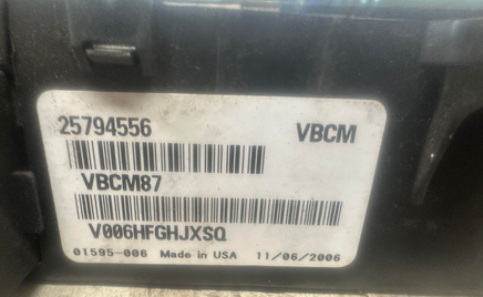 25794556 Pontiac Grand Prix or Buick Lacrosse Body control module 2005-2008