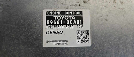 89661-0CA81 Toyota Sequoia 2008 ecu ecm computer