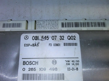 2002-2003 Mercedes-Benz CLK320 ABS anti-lock Control module 031 545 07 32 