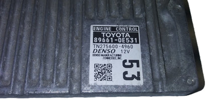 89661-0E531 ECM ECU computer 2014-2016 Toyota Highlander