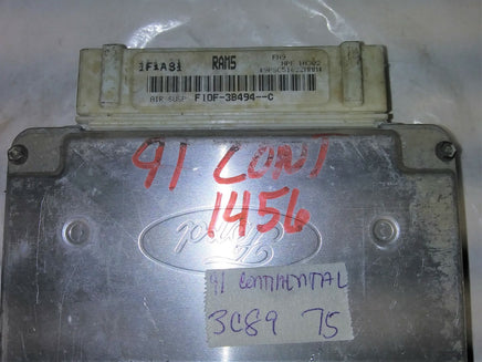 1991 Lincoln Continental suspension control module F10F-3B494--C