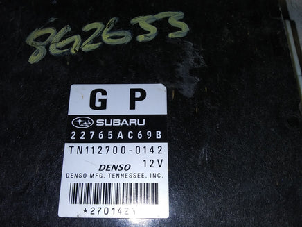 22765AC69B ecu ecm computer 2012 Subaru Legacy