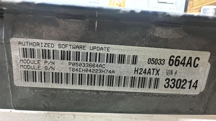 P05033664AC ecu ecm computer 2002 Chrysler PT Cruiser