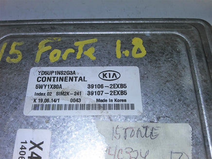 39106-2EXB5 ecu ecm computer 2015 Kia Forte