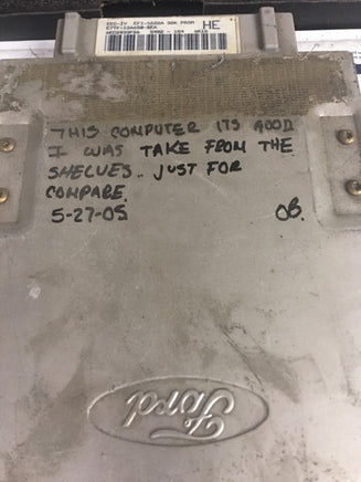 1987 Ford Ranger ecu computer E7TF-12A650-BEA