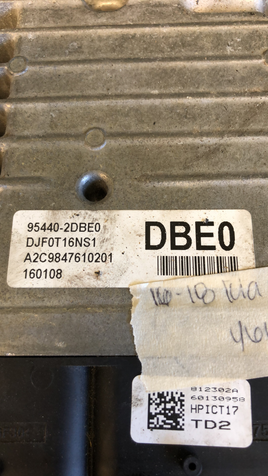 95440-2DBE0 tcm transmission computer 2016-2018 Kia Optima