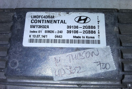 39136-2GBB6 ecm ecu computer 2014 Hyundai Tucson