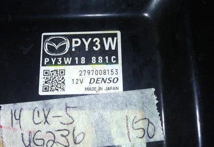 PY3W 18 881C ecm ecu computer 2014 Mazda CX5 CX-5 - Swan Auto