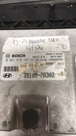 39199-2B302  Hyundai Tucson ecm ecu computer 2017-2021