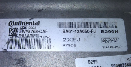 BA61-12A650-FJ ecm ecu computer 2011 Ford Fiesta