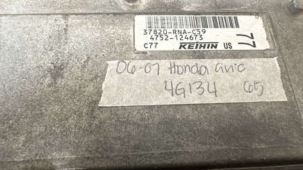 37820-RNA-C59 Honda Civic 2006-2008 ecm ecu computer