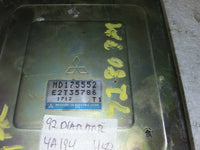 MD175552 Mitsubishi Diamante 1992  ecm ecu computer