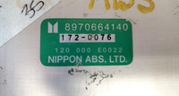 8790664140  Isuzu Trooper  ecm ecu computer 1992-1993