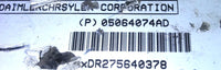(P) 05064074AD satellite radio reciever module 2005-2007 Dodge Caravan Pacifica
