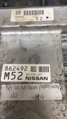 NEC039-047 Nissan Pathfinder engine control module 2018-2019