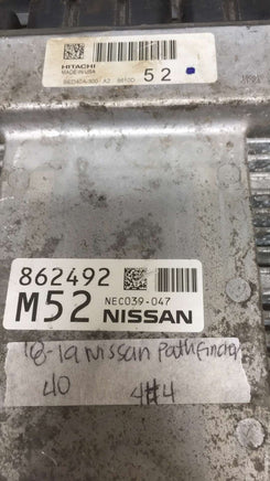 NEC039-047 Nissan Pathfinder engine control module 2018-2019