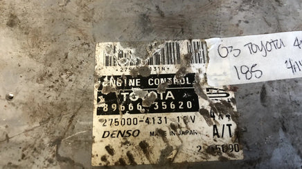 89666-35620 Toyota 4-Runner 4Runner 2003 ecu ecm computer