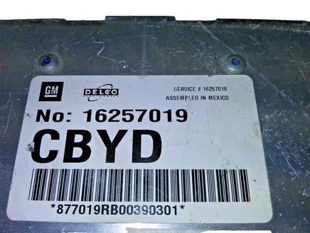 16257019 bcm body control module 1998 Cadillac Catera