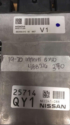 NEC041-088 Infiniti QX50 ecm ecu computer 2019-2020 - Swan Auto