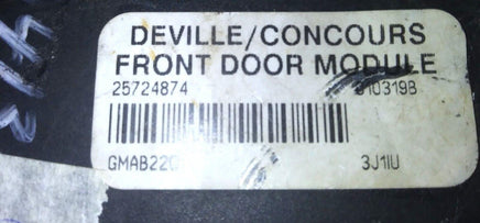 25724874 sliding door module 2002-2005 Cadillac Deville - Swan Auto