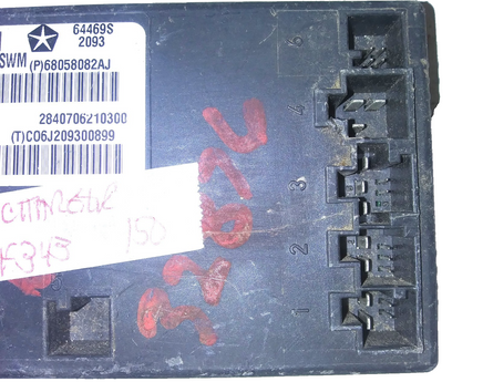 (P)68058082AJ heated seat control module 2011 Dodge Charger