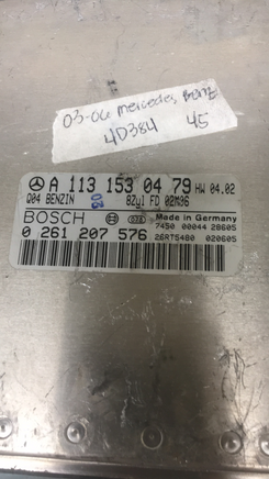 A 113 153 04 79  ecm ecu computer 2003-2006 Mercedes-Benz SL500, CL500 S55