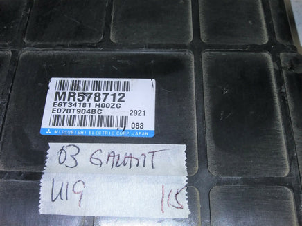 2003 Mitsubishi Galant ecm ecu computer MR578712