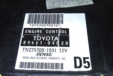 89661-04D20 Toyota Tacoma 2008 ecm ecu computer