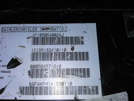 (P)05064002AJ Satellite Radio Control Module 2005-2007 Jeep Grand Cherokee