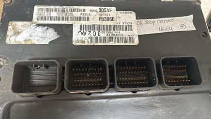 P05187305AF ecm ecu computer 2008 Jeep Grand Cherokee
