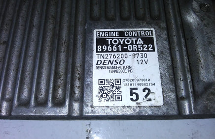 89661-0R522 ecu ecm computer 2018 Toyota Rav4 Rav-4