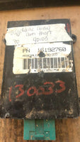 1993-1996 Chevy or Cadillac throttle control module computer 16192760