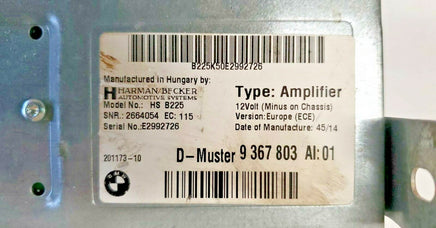9 367 803 Mini Cooper 2015-2017 amplifier power amp **REMAN**