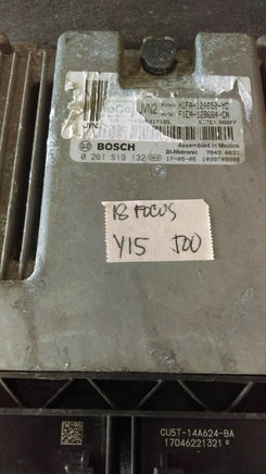 2018 Ford Focus ecm ecu computer H1FA-12A650-YC
