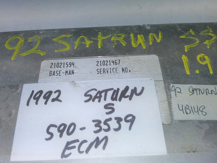21021467 ecm ecu computer 1992 Saturn S Series