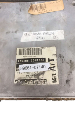 89661-07140 Toyota Avalon 1998 ecu ecm computer