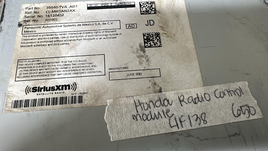 39540-TVA-AD1 Honda  radio control module